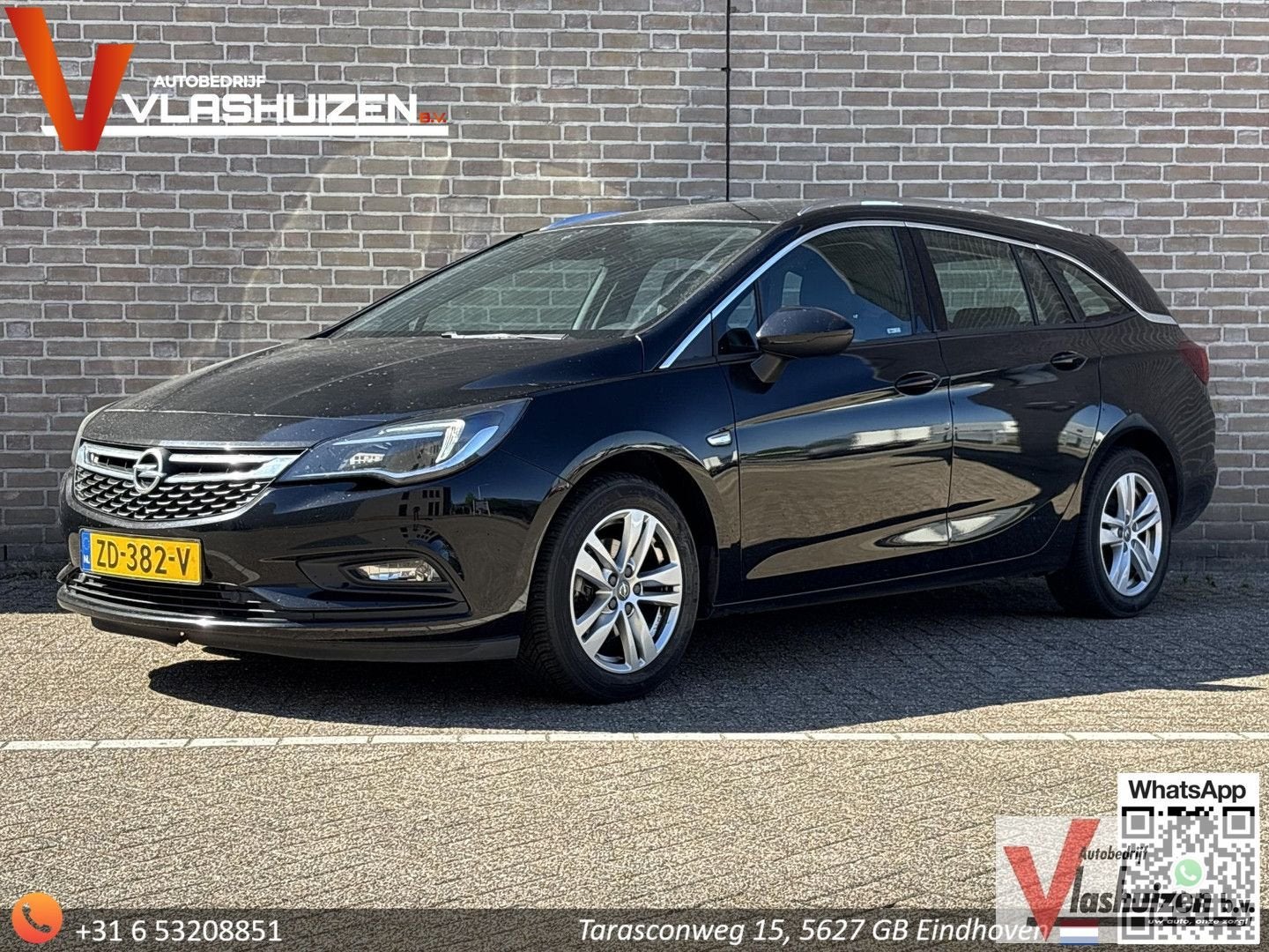Opel Astra Sports Tourer 1.0 Innovation | € 3.950,- NETTO! |, Auto's, Zwart, Zwart, Bedrijf, Astra