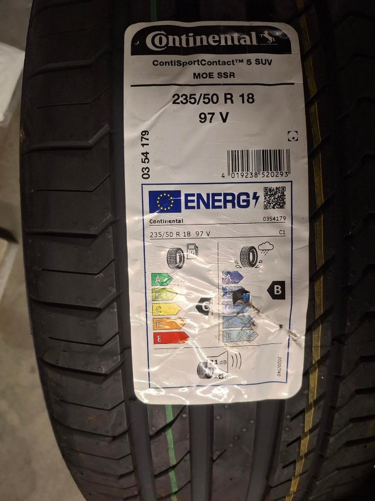Banden 235/50R18  97V Continental ContiSportContact 5SUV, Auto-onderdelen, Banden en Velgen, Ophalen, 18 inch, Nieuw, 235 mm