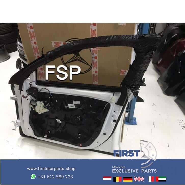 W213 deur compleet portier rechts RV RA Mercedes EKlasse wit, Utilisé, Porte, -, -