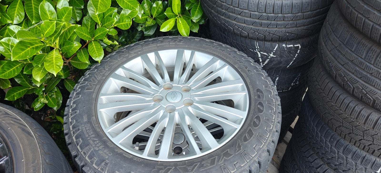 land rover / range rover velgen all terrain, Ophalen, Gebruikt, 255 mm, Banden en Velgen