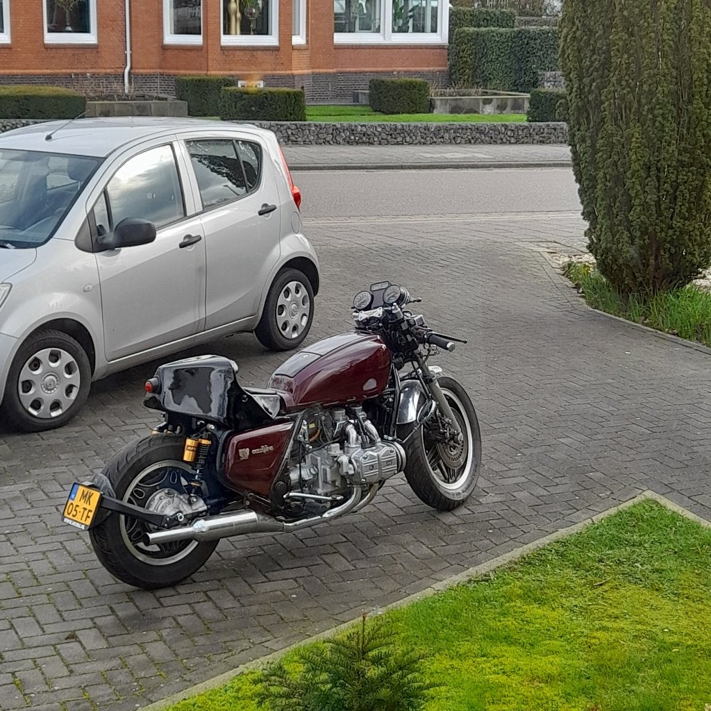 Honda Goldwing GL1100D, caferacer, Cardan-aandrijving, 4 cilinders, Motorrijbewijs A, Gebruikt