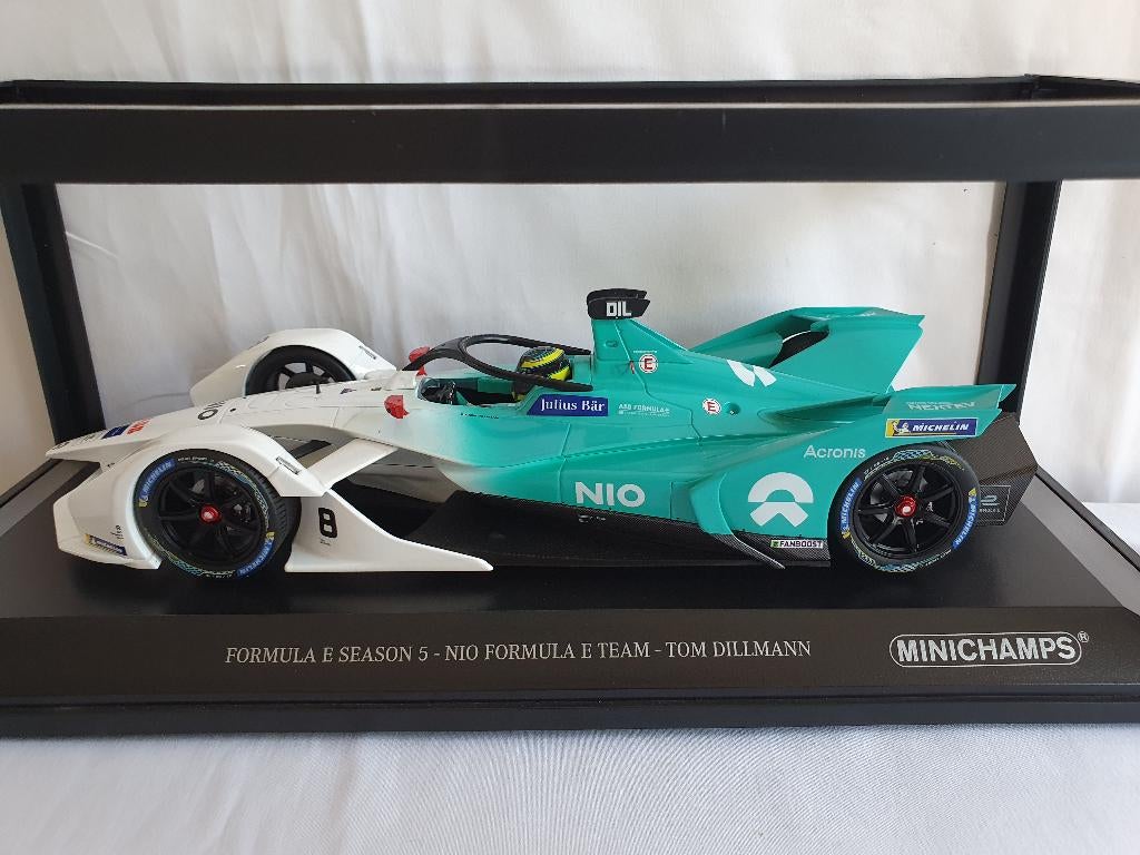 Tom Dillmann NIO Sport 004 FE 2018/2019 1:18 Minichamps, Ophalen of Verzenden, Nieuw, Auto, MiniChamps