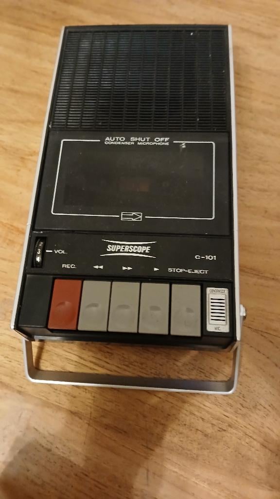 draagbare cassettespeler, Ophalen, Nieuw, Transistorradio