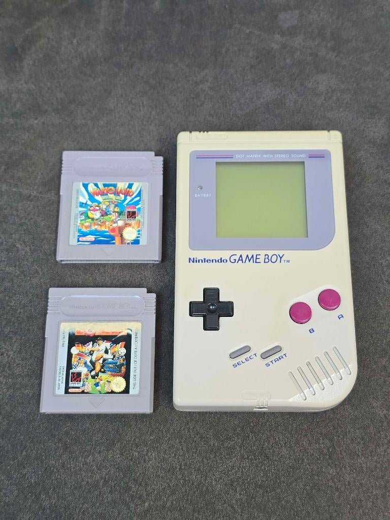 Gameboy met 2 spellen, Games en Spelcomputers, Ophalen of Verzenden, Gebruikt, Game Boy Classic, Met games