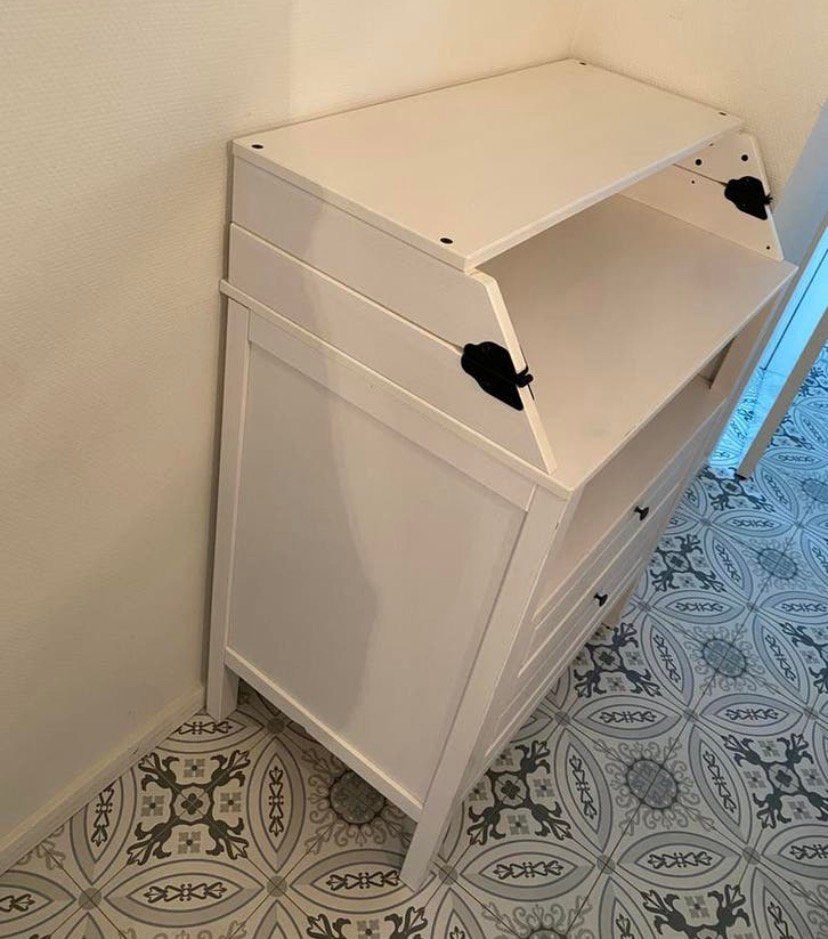 Ikea verzorginstafel, Ophalen, Gebruikt