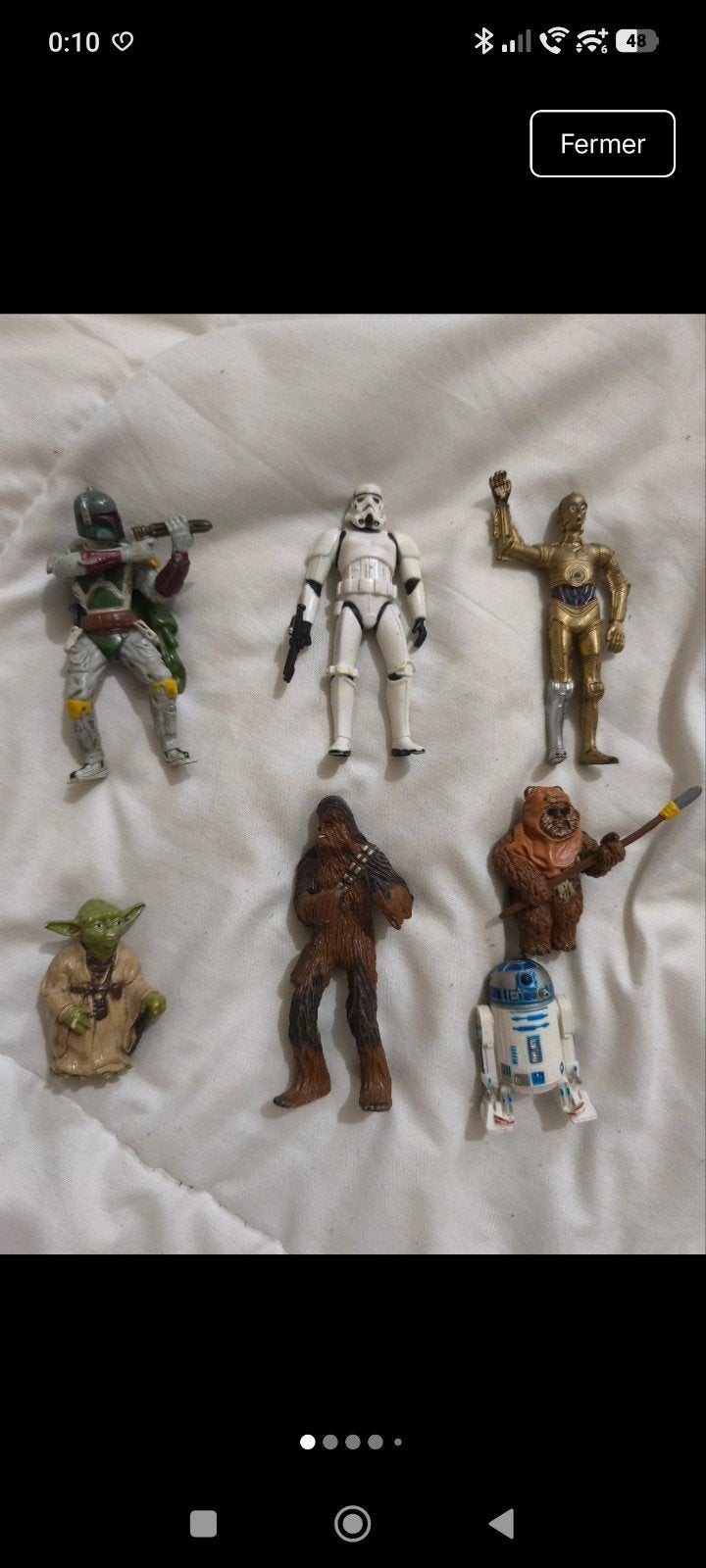 Figurine star wars, Envoi, Figurine