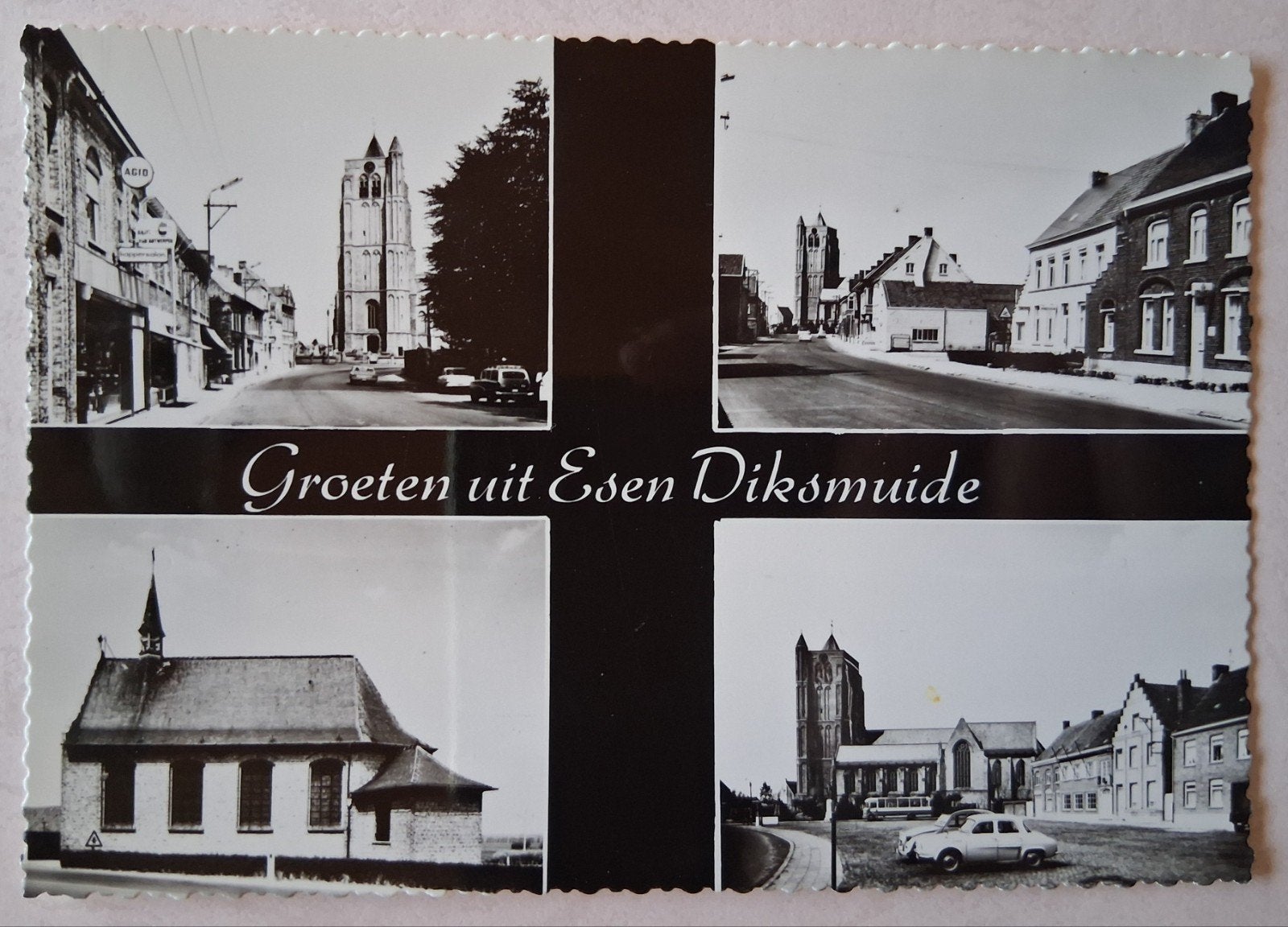 Vintage Postkaart Essen Diksmuide, Ophalen of Verzenden