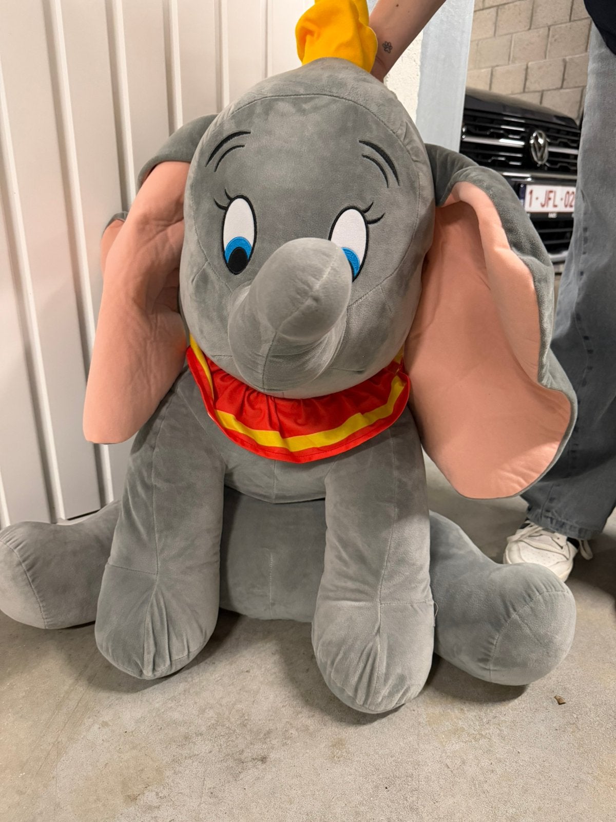 Official extra large Dumbo Teddy, Disney, Disney, Grand (plus de 80 cm), Comme neuf