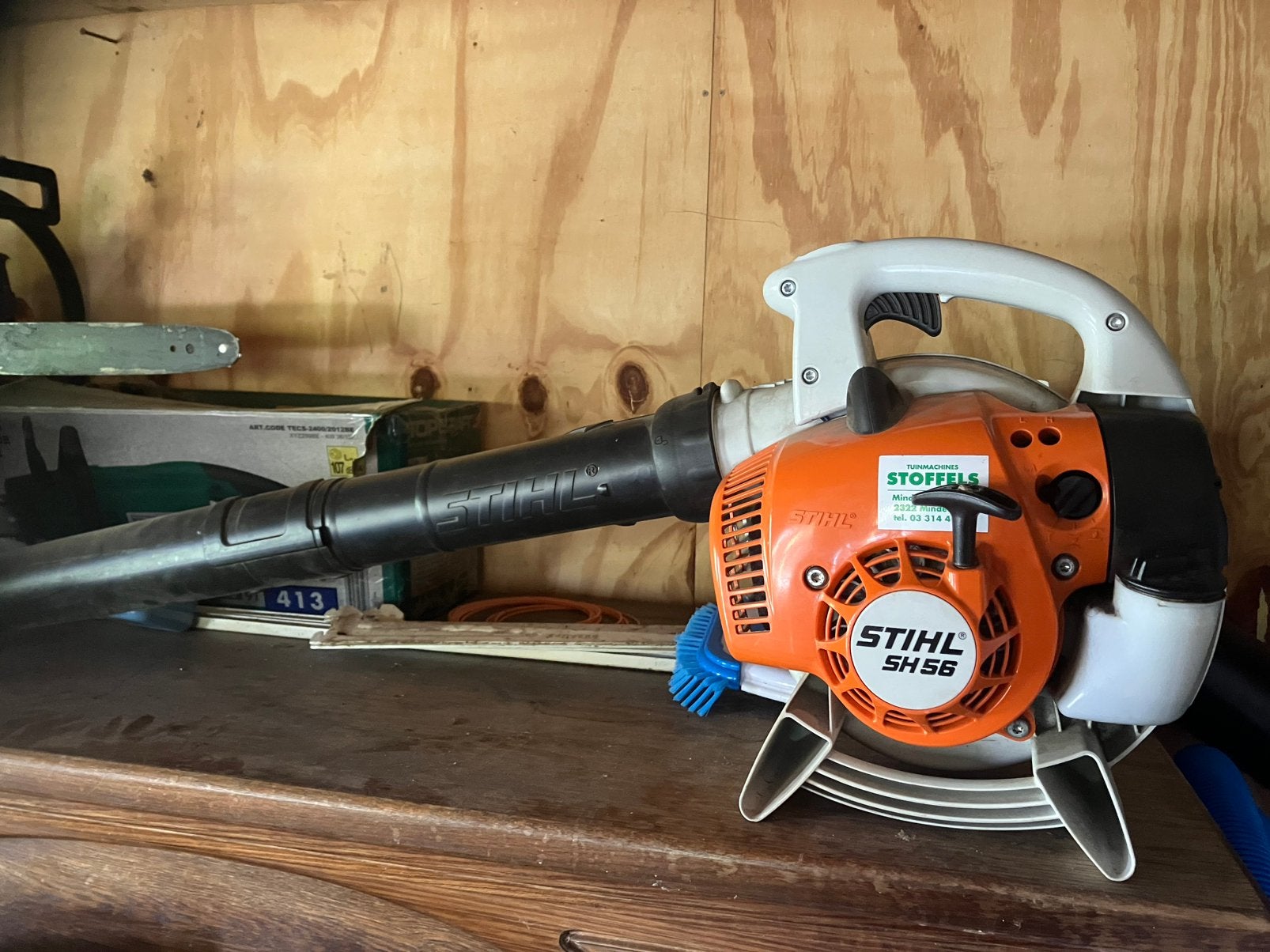 Stihl blad blazer/zuiger, Tuin en Terras, Ophalen, Zo goed als nieuw