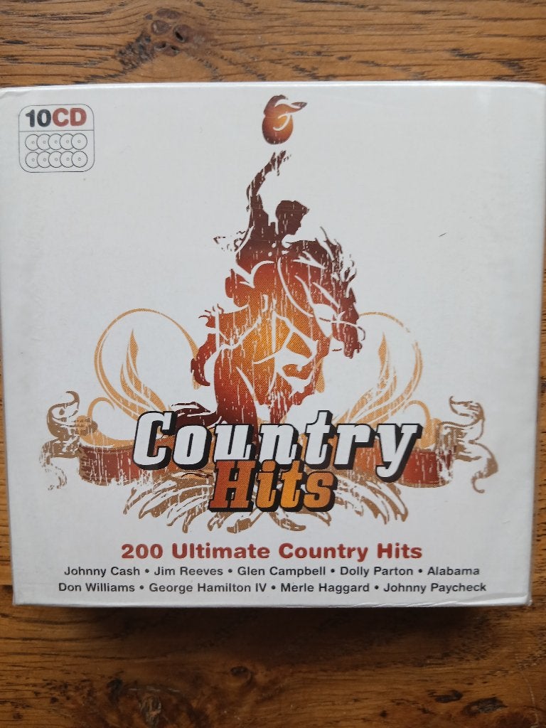 CD Country Hits (10 cd box/sealed), CD & DVD, CD | Country & Western, Enlèvement, Country
