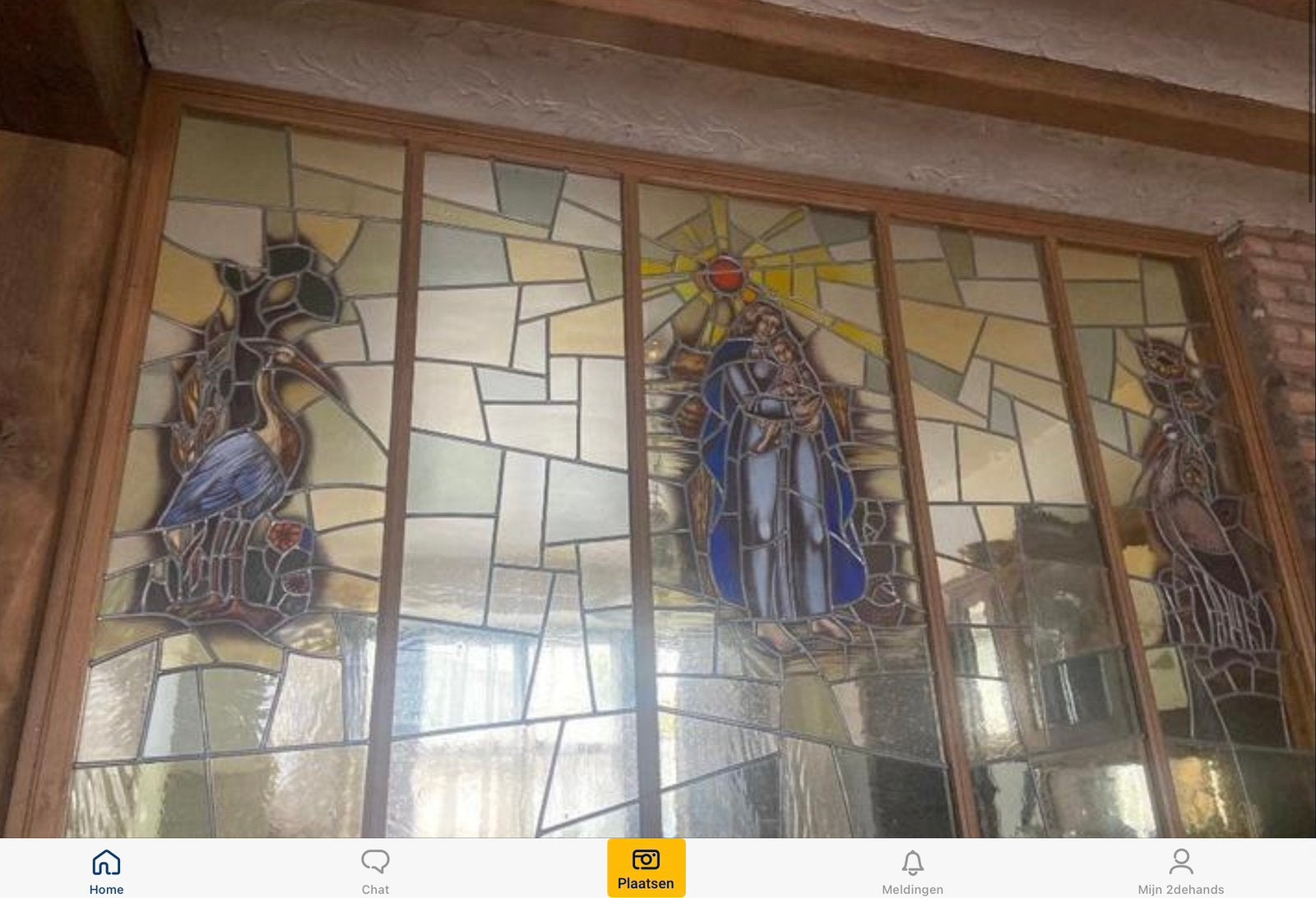 Glas in lood ramen, Doe-het-zelf en Bouw, Ophalen, Glas in lood