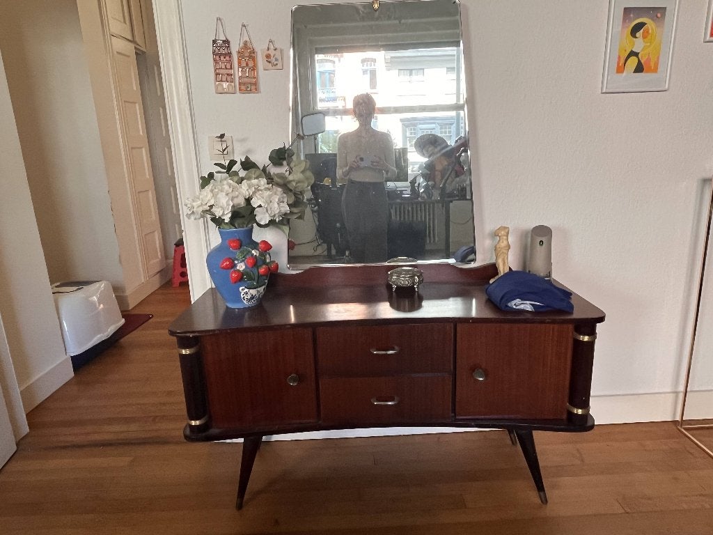 Comode vintage en acajou, Enlèvement