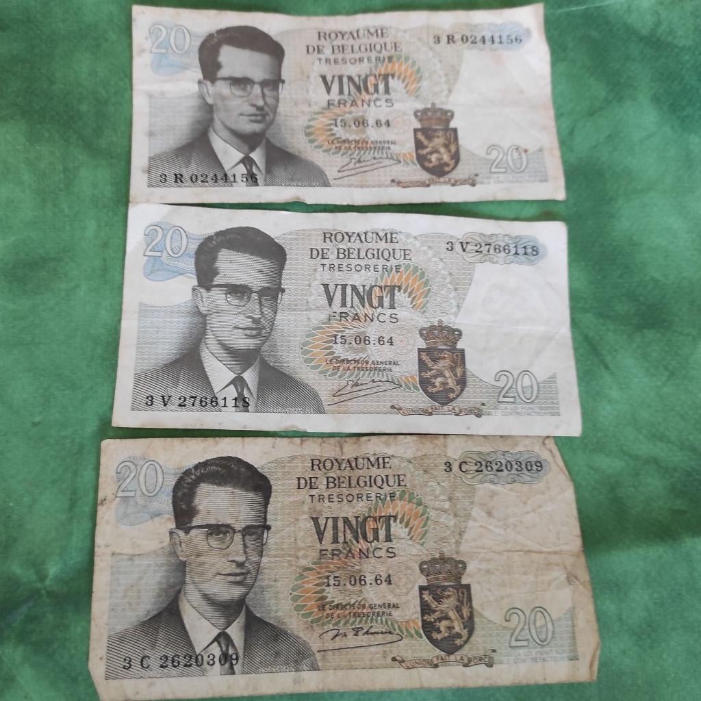 biljetten verzamelen, Postzegels en Munten, Bankbiljetten | België, Ophalen of Verzenden, Los biljet