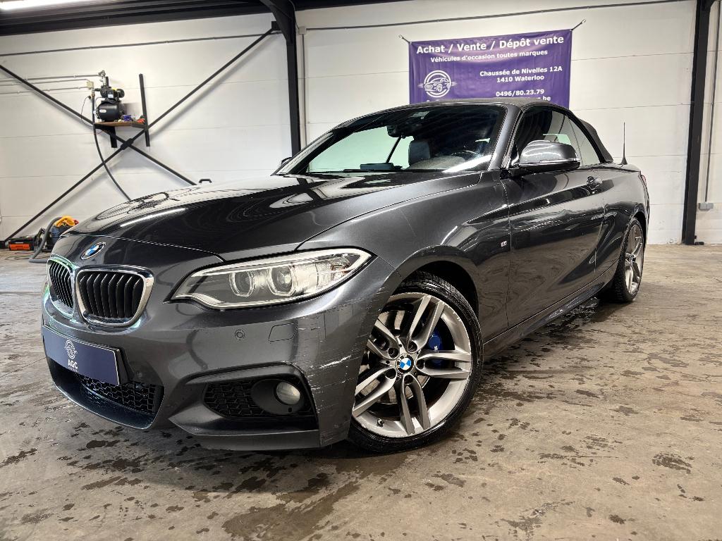 BMW Cabriolet 220dA M-pakket, Auto's, BMW, Bedrijf, Te koop, 2 Reeks, ABS, Achteruitrijcamera, Airconditioning, Alarm, Automatische klimaatregeling