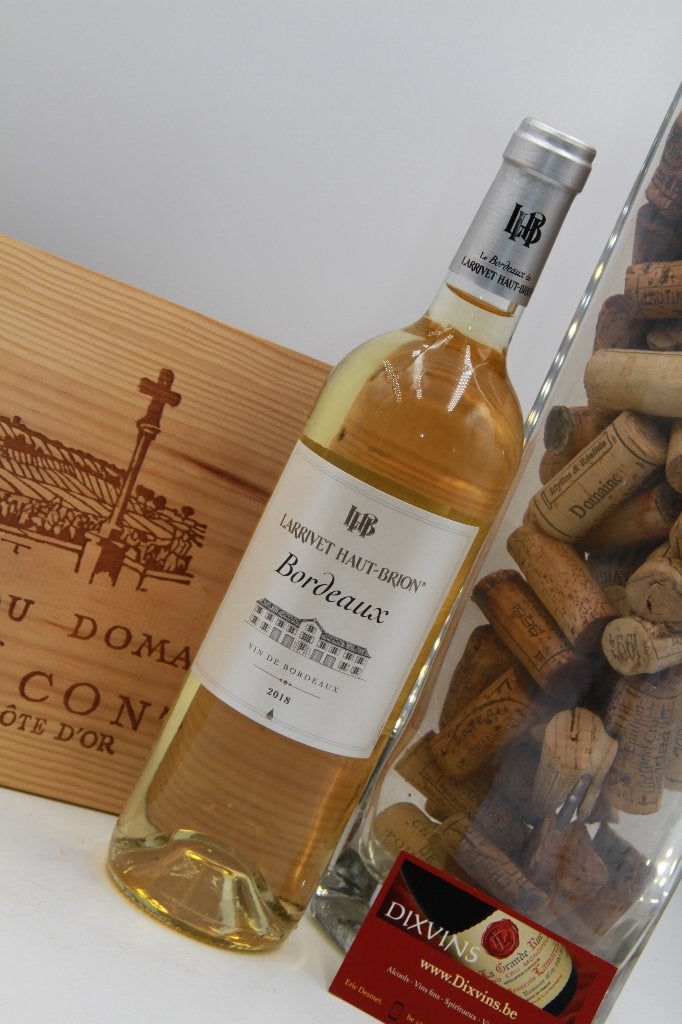 Chateau Larrivet Haut-Brion — Pessac-Léognan. 2018, Frankrijk, Nieuw, Ophalen of Verzenden, Witte wijn