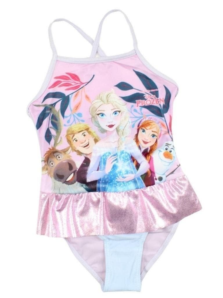 Disney Frozen Zwempak / Badpak - Roze - Maat 122/128, Kinderen en Baby's, Disney Frozen, Meisje, Badpak, Nieuw
