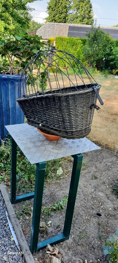 hondenmand voor fiets, Ophalen, Nieuw, Riet