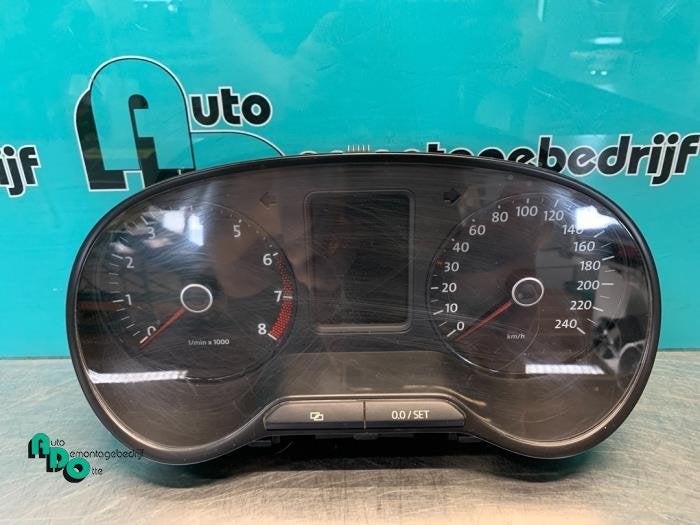 Instrument de bord d'un Volkswagen Polo (Polo 09-), Volkswagen, -, 3 mois de garantie, Utilisé