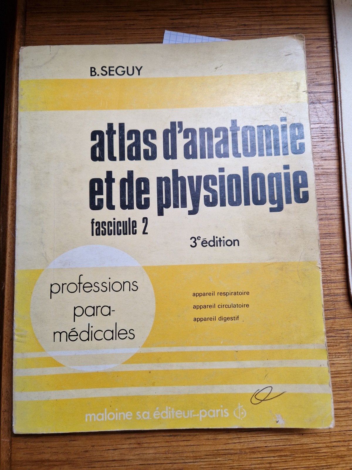 atlas d'anatomie et physiologie - paramedicales, Livres, Enlèvement ou Envoi