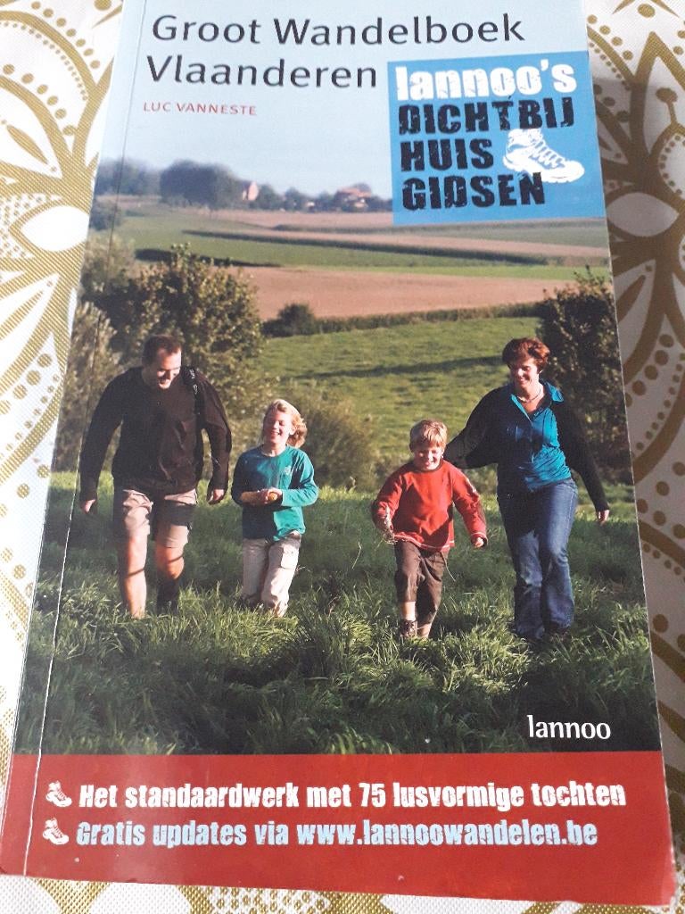 Groot wandelboek Vlaanderen, Enlèvement ou Envoi, Comme neuf, Luc Vanneste