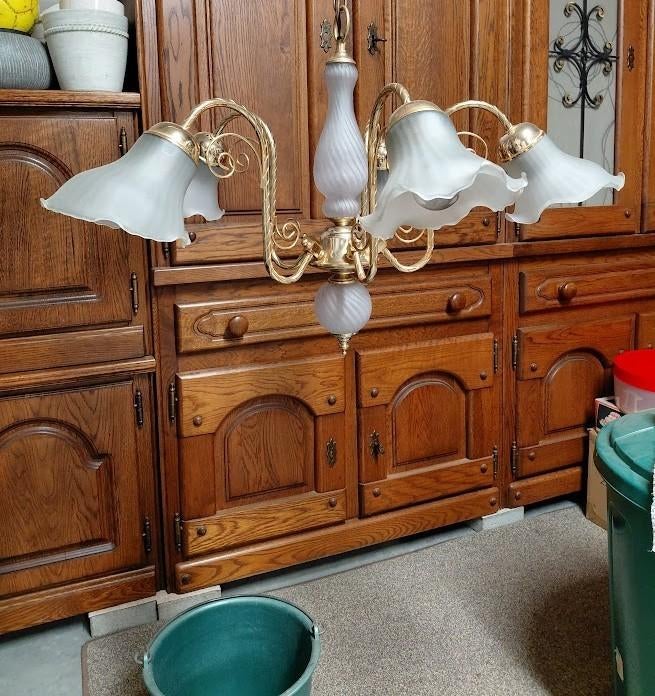 luster, Huis en Inrichting, Ophalen, Gebruikt, Glas