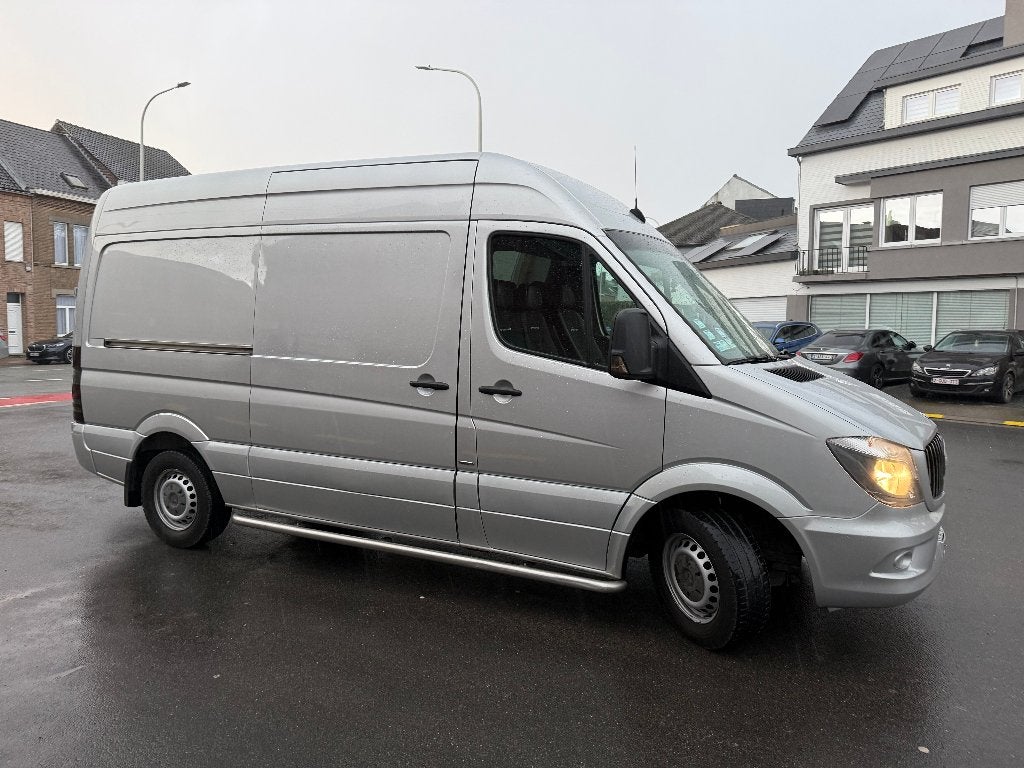 Mercedes Sprinter V6 190pk Euro 6 Clim Carnet *15496 netto*, Cuir, Argent ou Gris, Achat, Entreprise