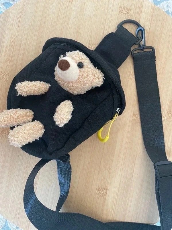 Sac avec péluche, enfant, Enfants & Bébés, Accessoires de mode pour enfants, Enlèvement ou Envoi, Utilisé