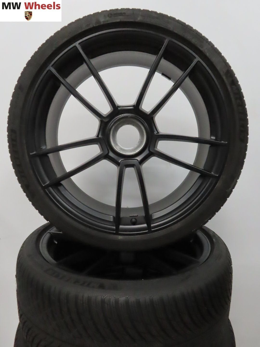Originele Porsche 911 992 GTS 21 inch velgen winterbanden, -, -, Banden en Velgen, 20 inch