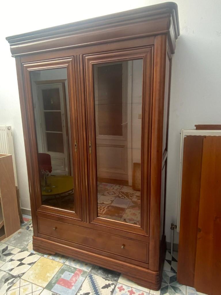 placard, Maison & Meubles, Enlèvement, Comme neuf, Cerisier