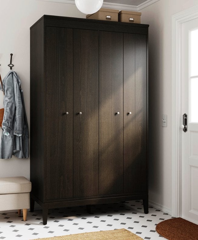 Kleerkast, Ophalen, 100 tot 150 cm, 200 cm of meer, Met plank(en)