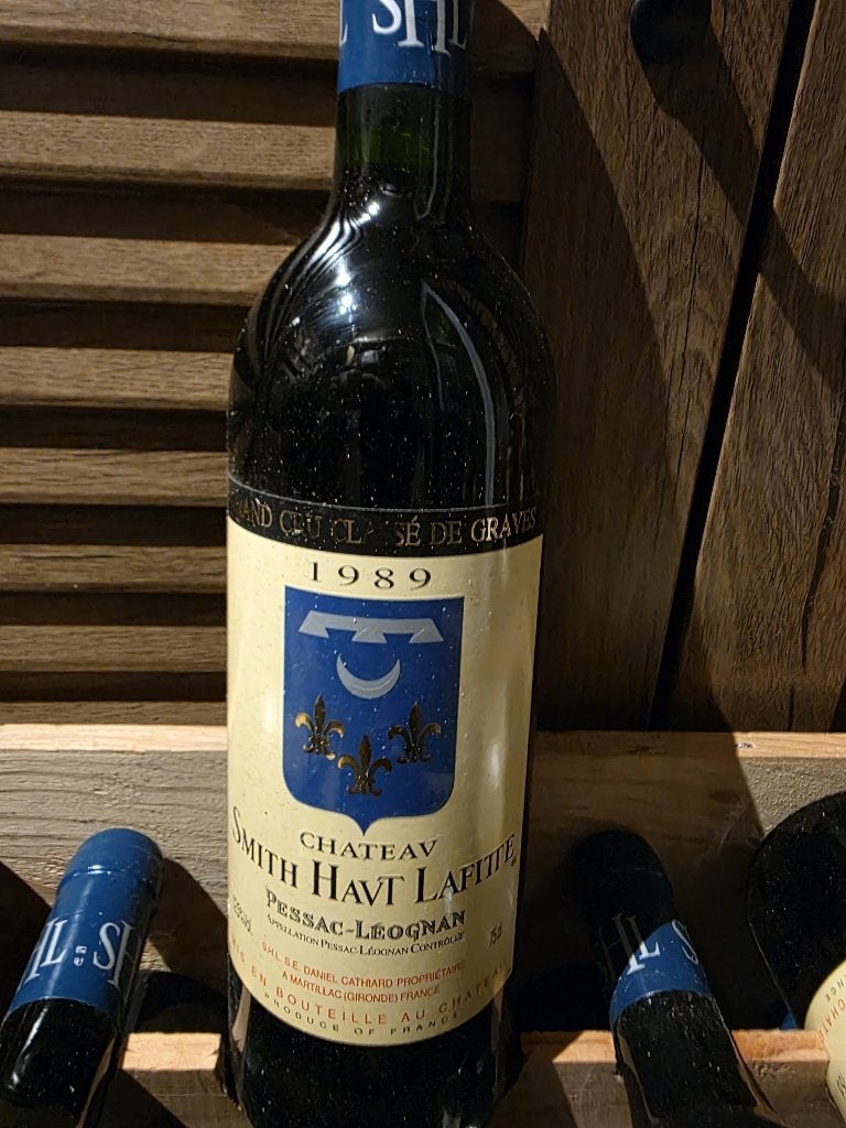 Smith Havt Lafitte 1989 12 bouteilles, Collections, Neuf, Pleine, Enlèvement, Vin rouge