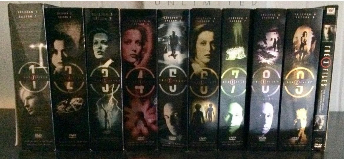X-Files 10 saisons, CD & DVD, Enlèvement, Comme neuf, Anglais, Anglais
