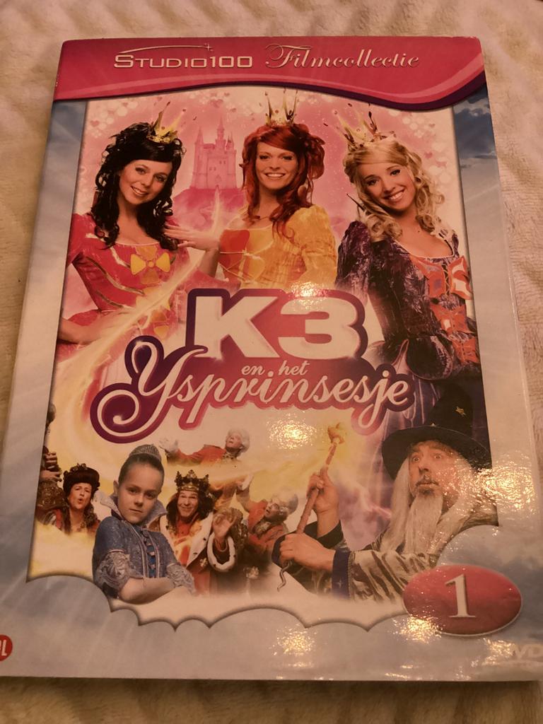 K3 en het ijsprinsesje - DVD met de ‘oude’ K3, Muziek, Alle leeftijden, Boxset, Ophalen of Verzenden
