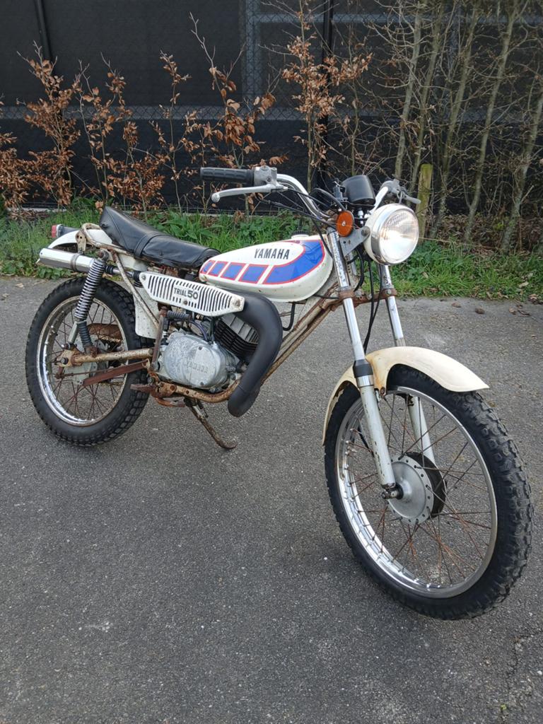 Yamaha TY 50, Fietsen en Brommers, Ophalen, Yamaha, Klasse B (45 km/u), 50 cc