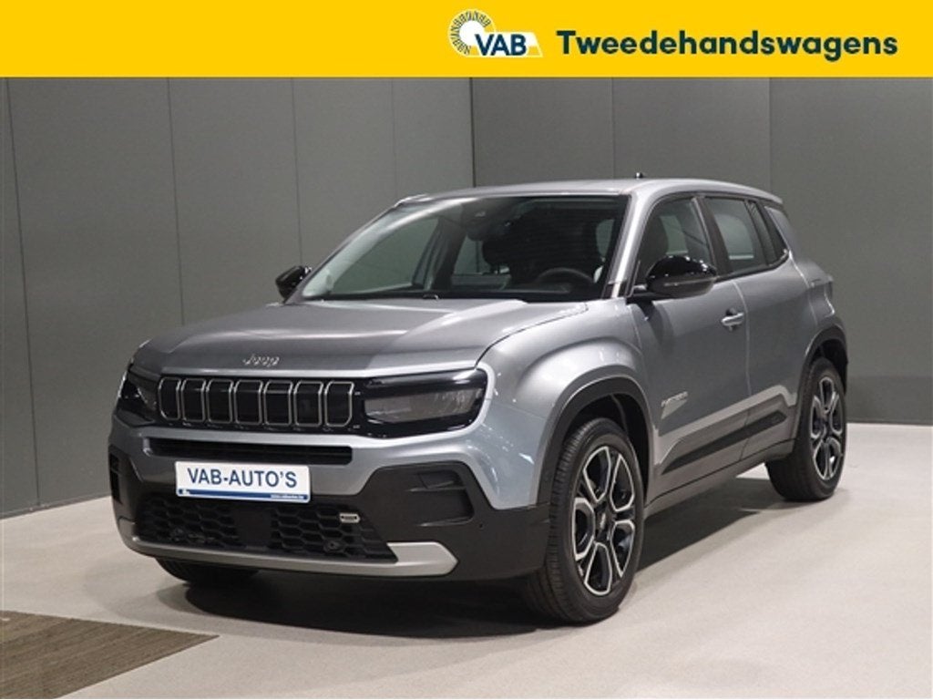 Jeep Avenger   1.2 ice altitude, Auto's, Jeep, Electronic Stability Program (ESP), Zwart, Bedrijf, 5 deurs