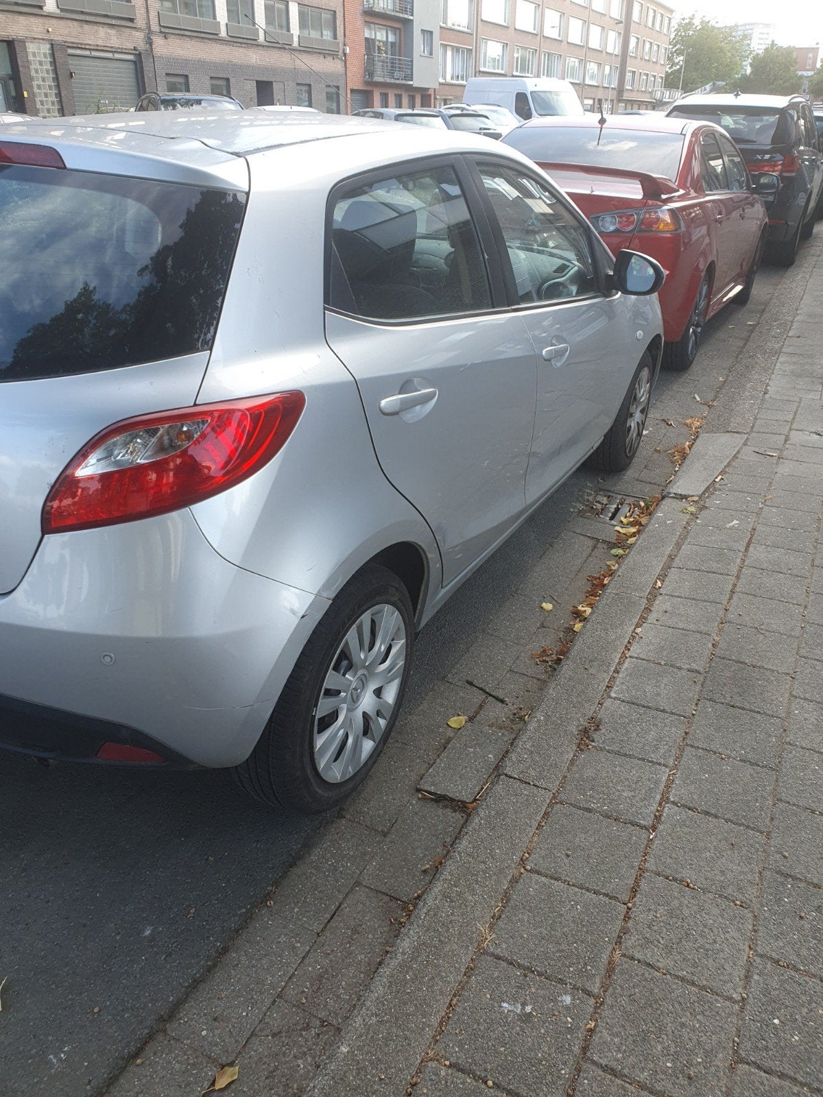 Mazda 2, Auto's, Mazda, Stof, Zwart, 5 deurs, Particulier