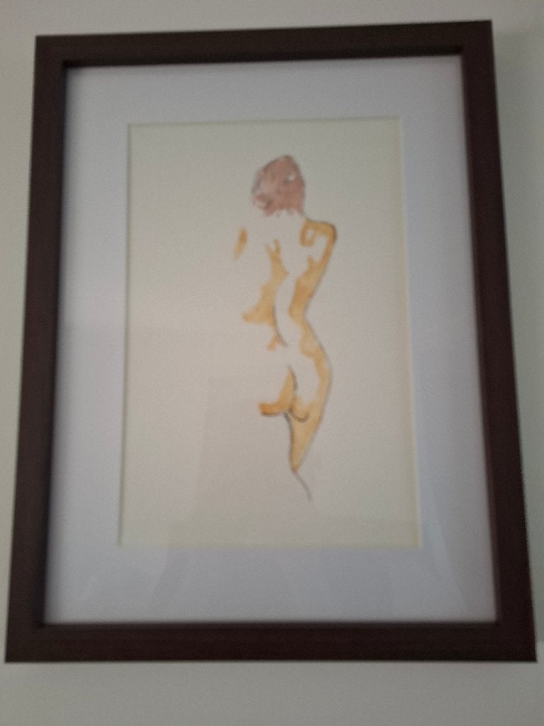 2 tekeningen met klei en houtskool, Antiek en Kunst, Kunst | Tekeningen en Fotografie, Ophalen, Tekening, Gemengde techniek, Handgemaakt
