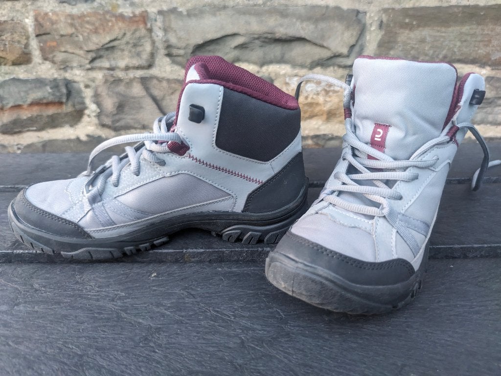 Chaussures de marche Quechua - Pointure 38 - Gris - Femme, Chaussures de marche, Gris, Enlèvement ou Envoi, Comme neuf