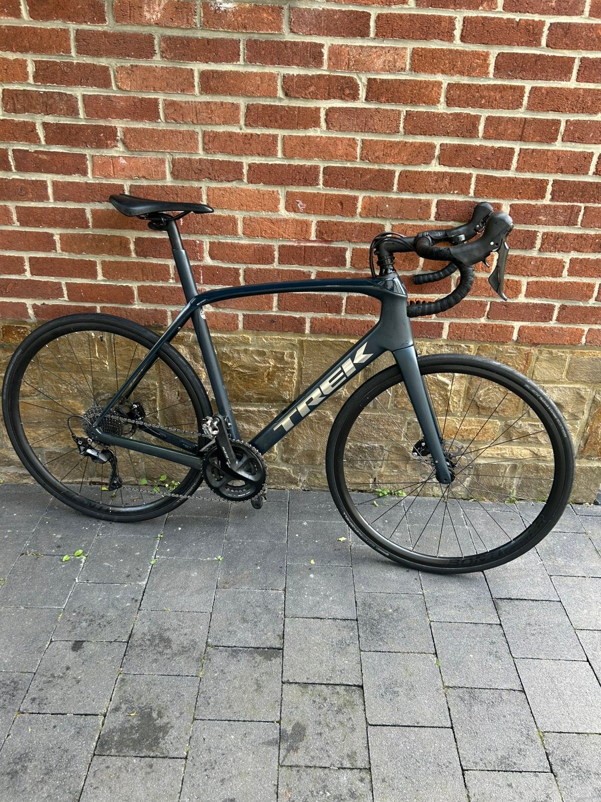Trek Domane SL5 carbon 2021 maat 58, Fietsen en Brommers, Fietsen | Heren | Herenfietsen, Zo goed als nieuw, Ophalen