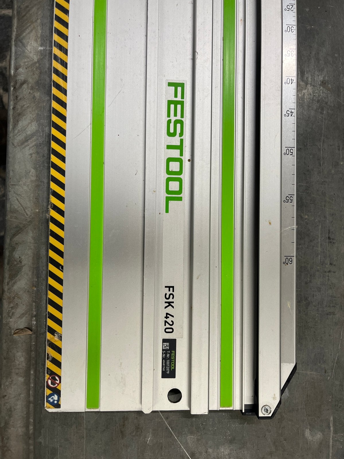 Festool geleiderail FSK 420, Doe-het-zelf en Bouw, Ophalen, Gebruikt