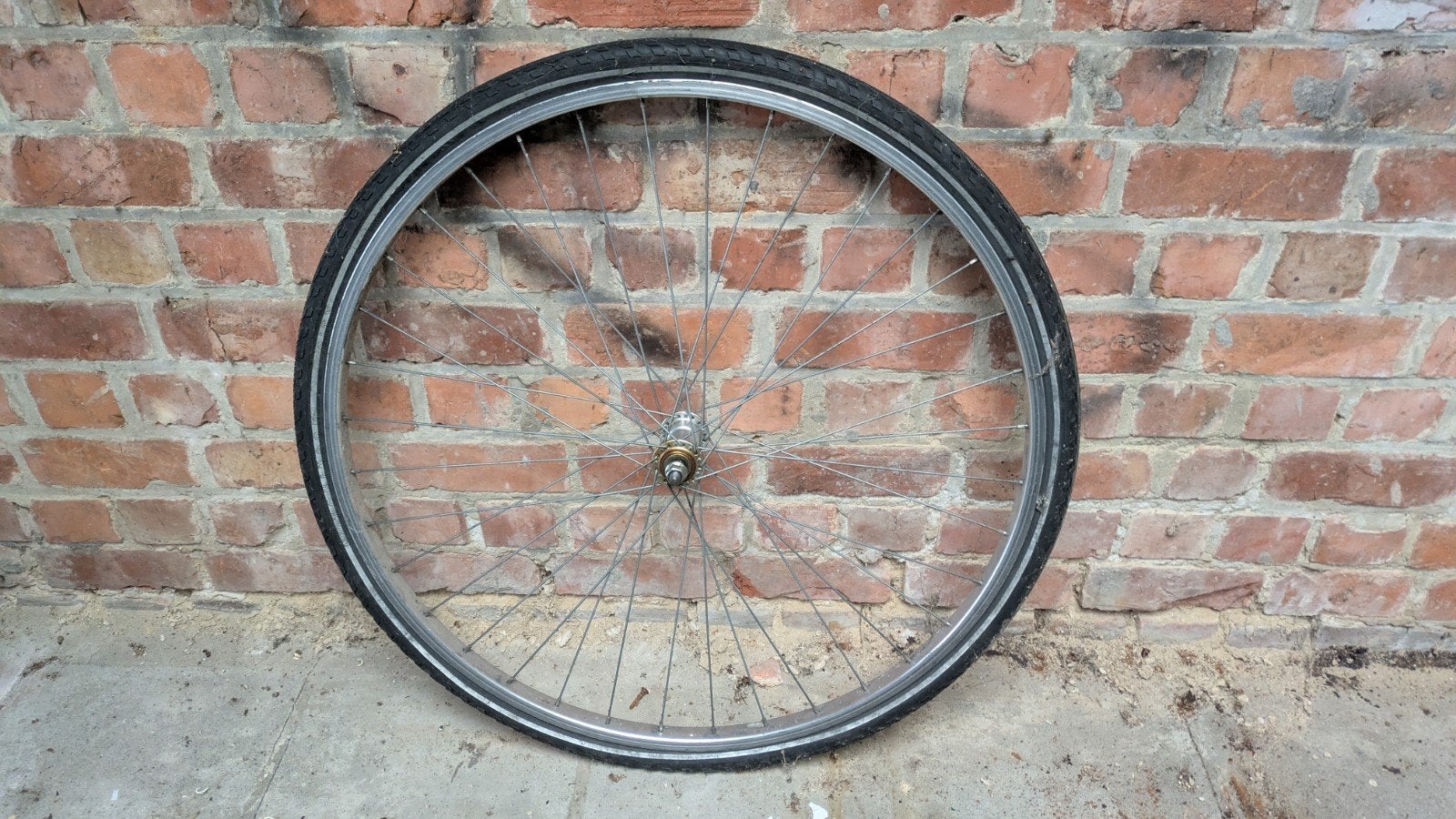 Aluminium fietswiel 700c, Fietsen en Brommers, Gebruikt, Aluminium, Stadsfiets, Ophalen