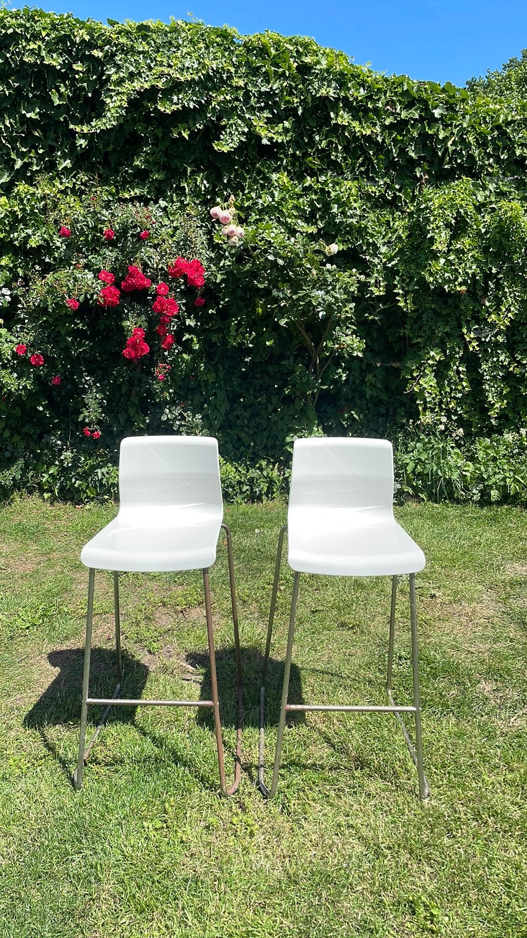 Tabourets de bar, 2 tabourets, Enlèvement, Utilisé