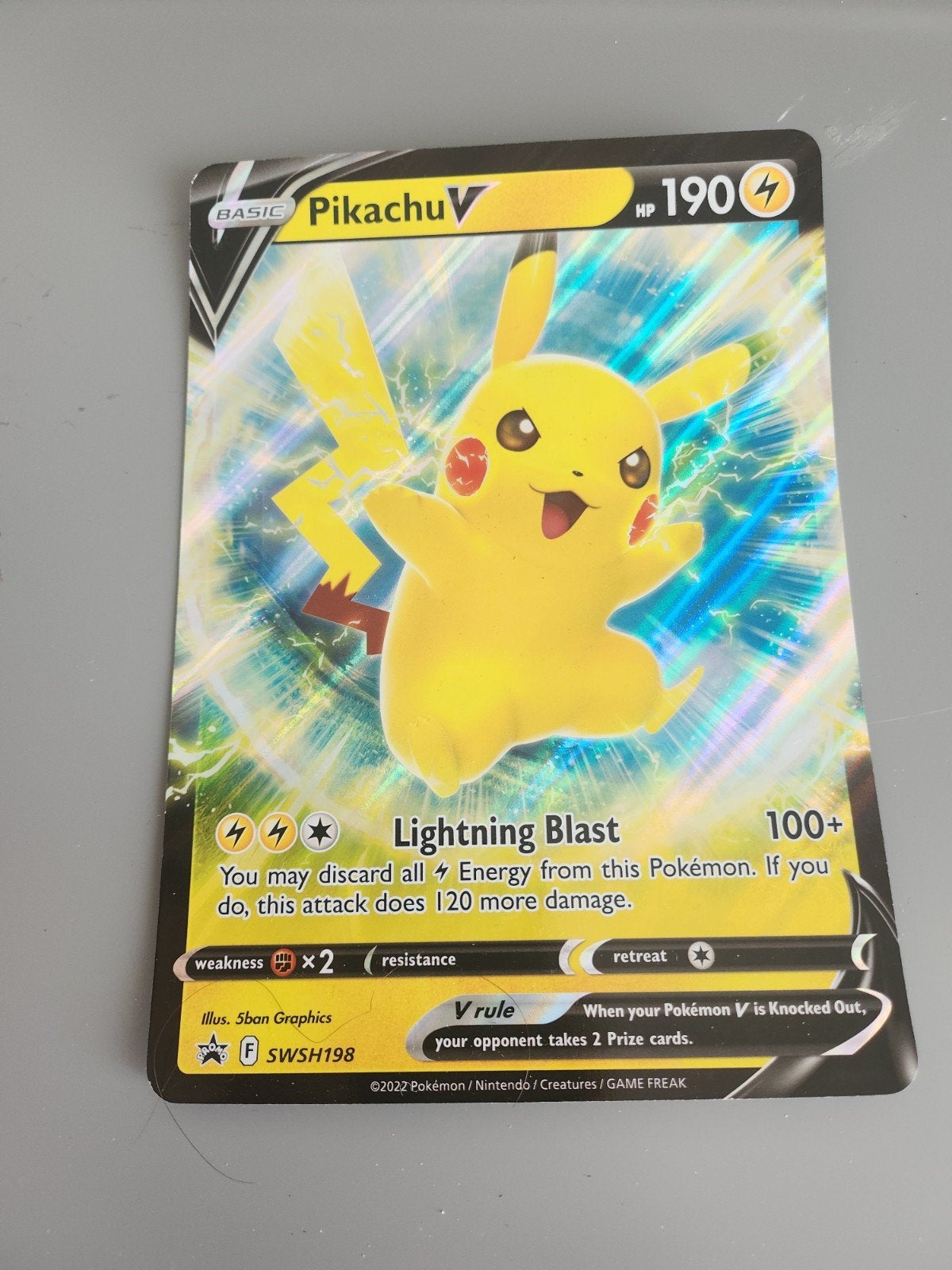 Grote originele pokémon kaart, Ophalen
