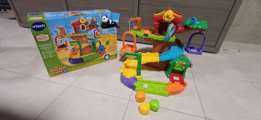 Zoef zoef dieren boomhut, Enlèvement, Comme neuf, 2 à 4 ans