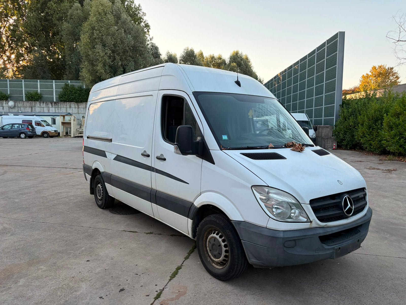 Mercedes Sprinter 310CDI L2/H2 euro 5, Auto's, Bestelwagens en Lichte vracht, Euro 5, 4 cilinders, Wit, Mercedes-Benz