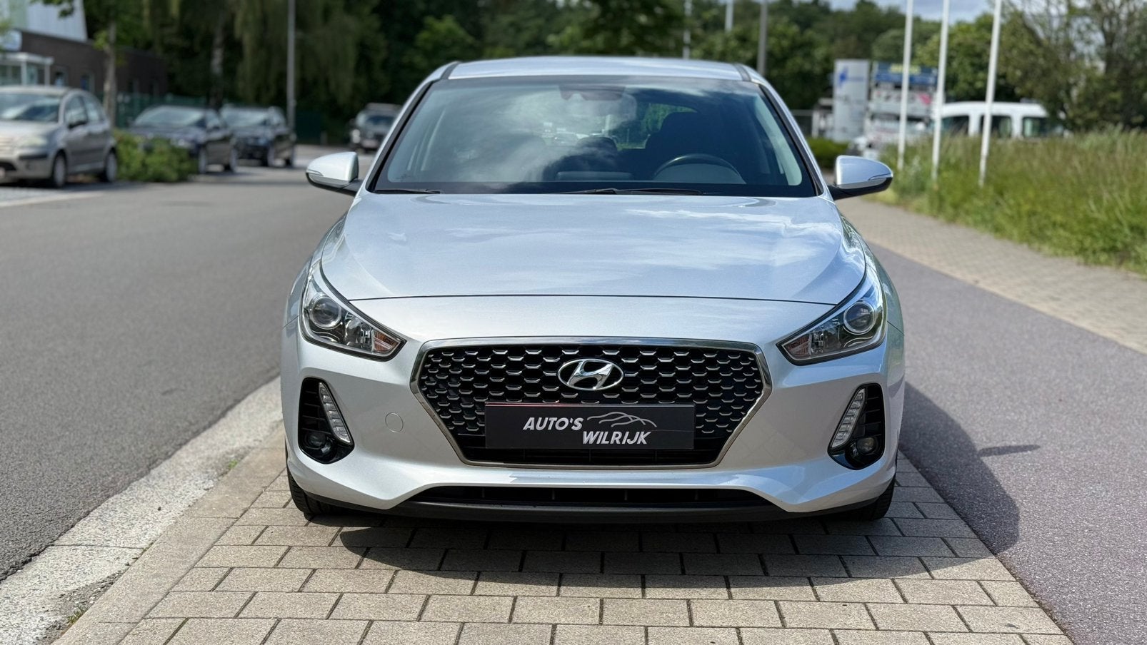 Hyundai i30/1.0 BENZINE 120 pk/69.000 km/2018, Auto's, Lichtsensor, Stof, Bedrijf, 3 cilinders