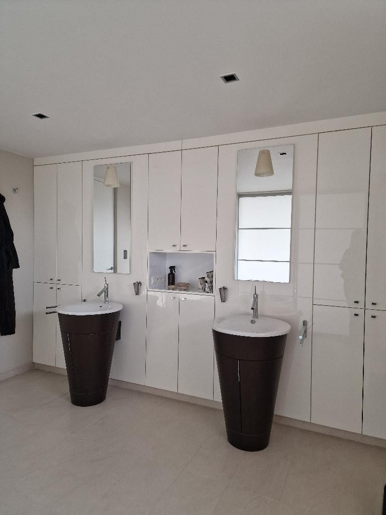 lavabo met bergruimte Duravit designreeks Starck, Huis en Inrichting, Ophalen, Gebruikt, 50 tot 100 cm, Minder dan 100 cm