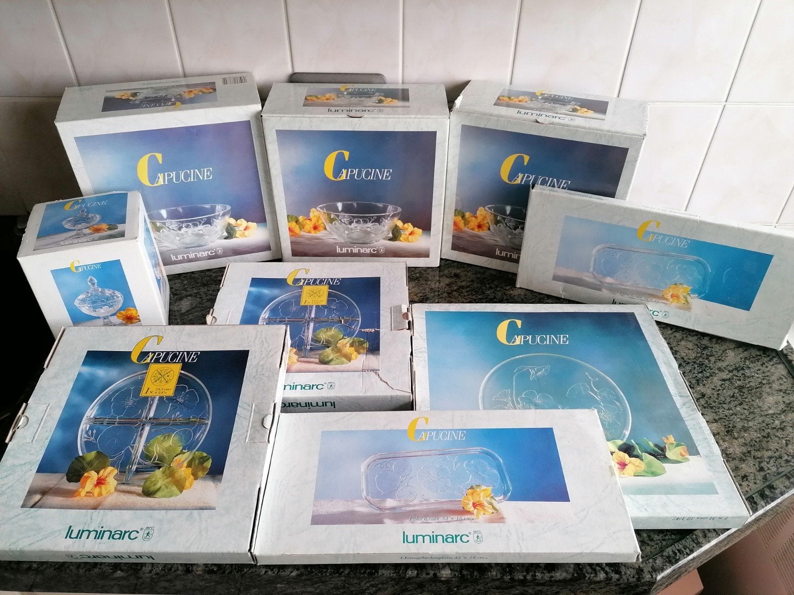 Nieuwe Luminarc Capucine / Te koop /, Ophalen