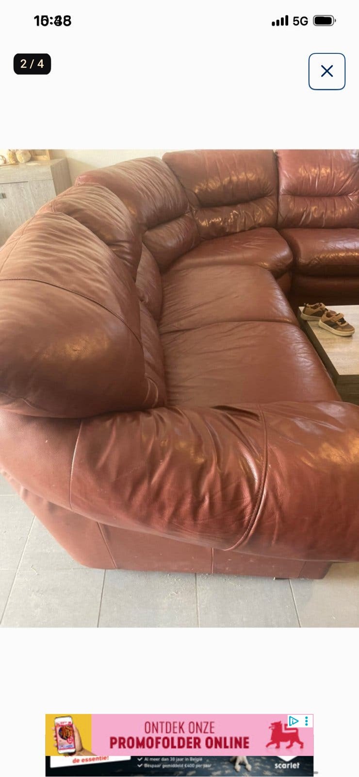 Hoek salon, Huis en Inrichting, Ophalen, Zo goed als nieuw