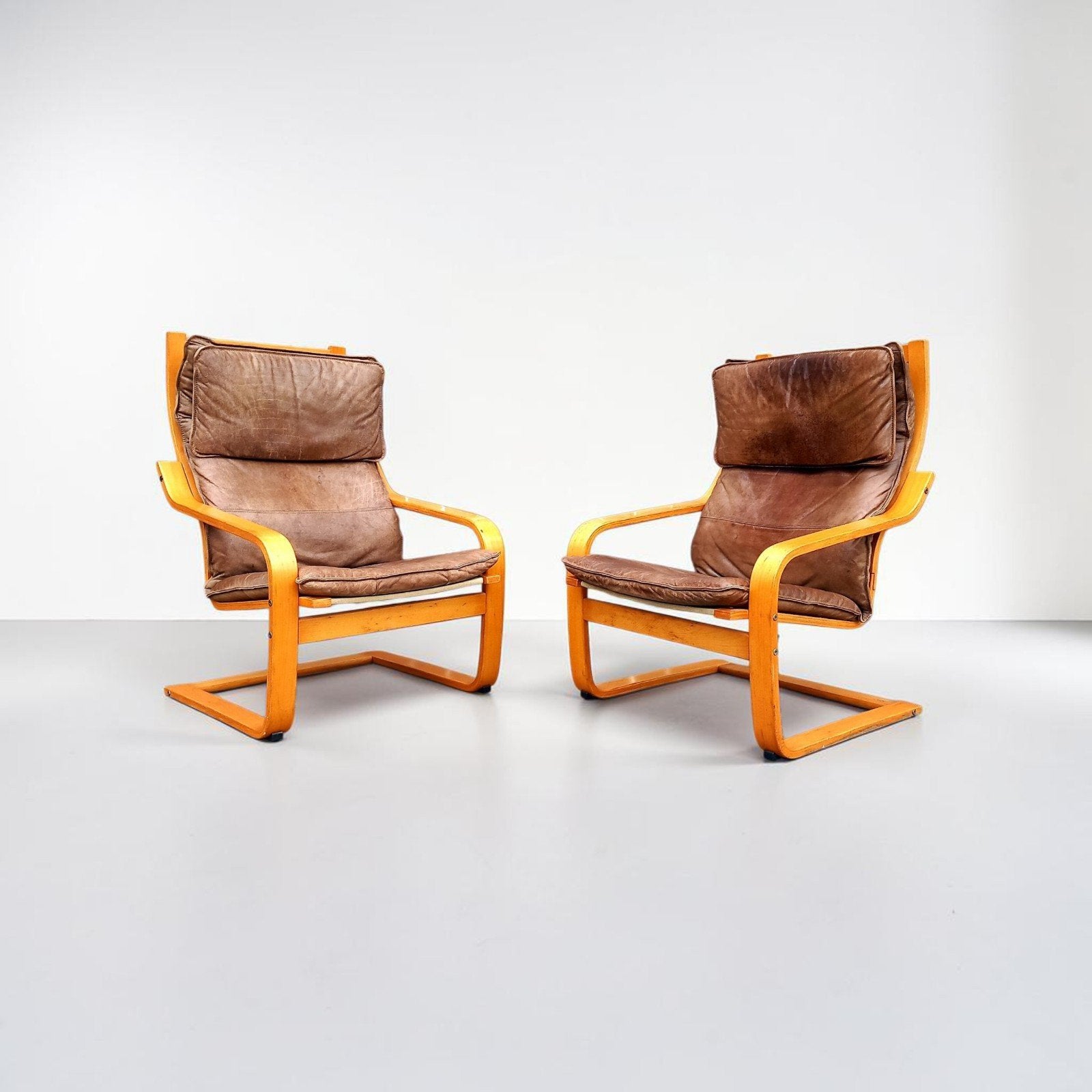 Vintage set ikea poang fauteuils, Enlèvement
